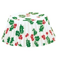 Holly Bake Cup 50 CT