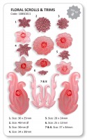 JEM Floral Scrolls Trims Set 8