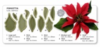 JEM Poinsettia Cutters Set 10