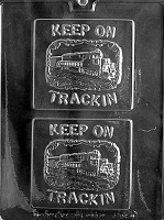 Keep On Trackin' Candy Mold