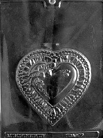 Lacy Heart Candy Mold