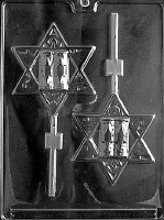 Large Star of David Lolly Mold