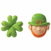 Leprechaun & Shamrock Rings 6