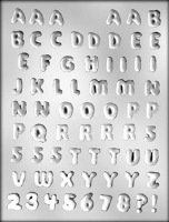 .50"Letters & Numbers Mold(67)