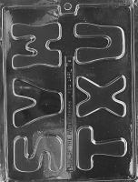 Letters - S,T,U,V,W, X  Mold