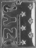 Letters - Y, Z Stars Mold