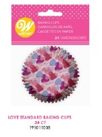 Heart Baking Cups 24CT