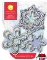 Snowflake Metal Cookie Cutter Set 7PC