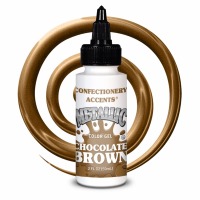 Metallic Gel 2 OZ Brown