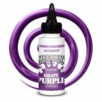 Metallic Gel 2 OZ Purple