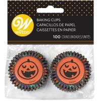 Mini Pumpkin Baking Liners