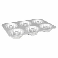 Mini Fluted Muffin Pan 6-4"Cav