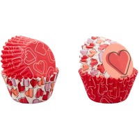 Mini Hearts Baking Cups 100CT