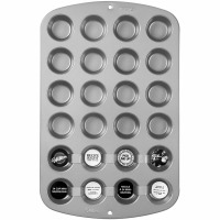 Mini Muffin Baking Pan 24 Cavity