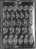Music Notes Mold