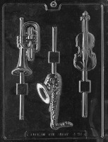 Musical Instrument Lolly Mold