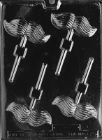 Mustache Lolly Mold