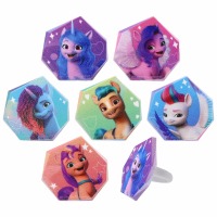 My Little Pony Cupcake Rings 12 CT