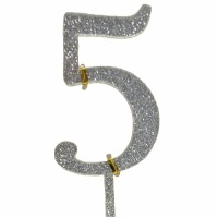 Silver Glitter #5 Cake Pic