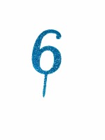 Number 6 Acrylic Blue G CT