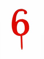 Number 6 Acrylic Red G CT