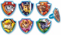 12 Count Paw Patrol Cupcake Rings 12 Count Paw Patrol Cupcake Rings