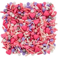 Pink & Purple Heart Mix Tall