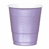 Plastic 12 OZ Cup 20 CT Lavender