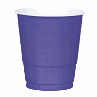 Plastic 12 OZ Cup 20 CT Purple