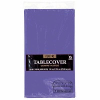 Plastic Tablecover 54"X108" Purple