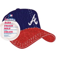 Plastic Cake Pan - Atlanta Braves