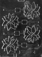 Poinsettia Lolly Mold