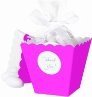 Popcorn Box Kit Bright Pink