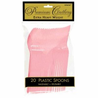 Premium Spoons 24 CT New Pink