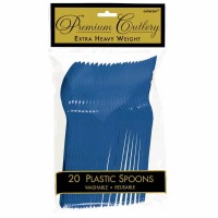 Premium Spoons 24 CT Royal Blue