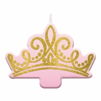 Princess Glitter Candle