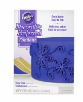 Wilton Purple Fondant 24 OZ