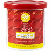 Red Buttercream Icing 1 LB