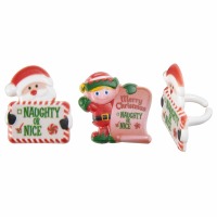 Santa and Elf CC Rings 12CT