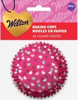 Scatter Hearts Baking Cup 24CT