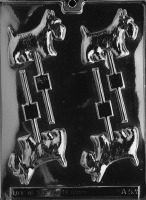 Scotty Dog Lolly Mold