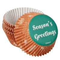 Seasons Greetings Baking Cup