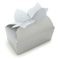 Small Bow Box White