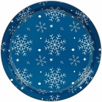 Snowflake Print Pie Pan Set