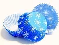 Snowflakes Mini Baking Cup 100