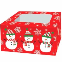 Snowman Treat Box