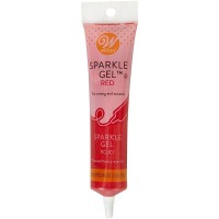 Sparkle Gel Tube Red 3.5OZ