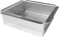 Fat Daddio's Square Cake Pan 6" X 6" X 2"