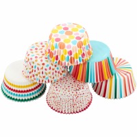 Stripes & Dots Baking Cups