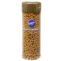 Edible Sugar Pearls (Silver) - 4oz